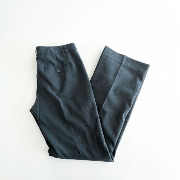 Banana Republic Women's Martin Fit Mid Rise Twill Trouser Pants Green Size 6 - Picture 1 of 9